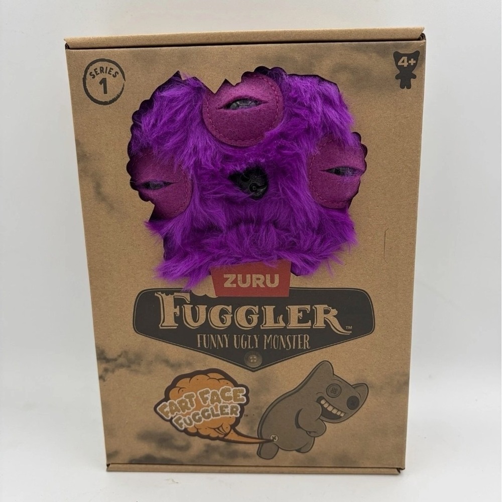 Zuru Fuggler Funny Ugly Monster Fart Face Fuggler Alien New In Box 9"